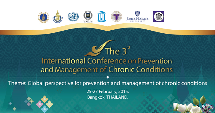 The 3rd International Conference on Prevention and Management of Chronic Conditions