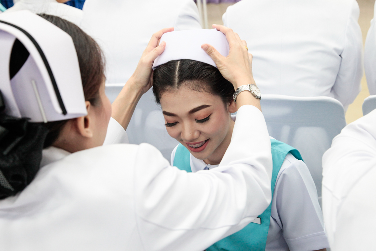 พิธีมอบหมวกพยาบาลรามาธิบดี ประจำปีการศึกษา 2561